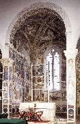 GOZZOLI, Benozzo View of the apsidal chapel fh USA oil painting artist